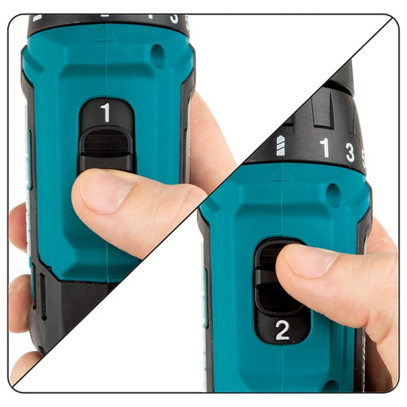 Makita DF333DZ - Cordless Drill/Driver - 2 Speeds - 10 mm Chuck - 30 N·m - 12 V