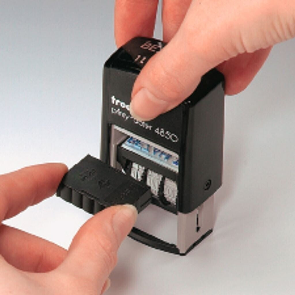 Trodat Printy Dater 4850 L "RECU LE" (FR) - Date Stamp 4850-L1