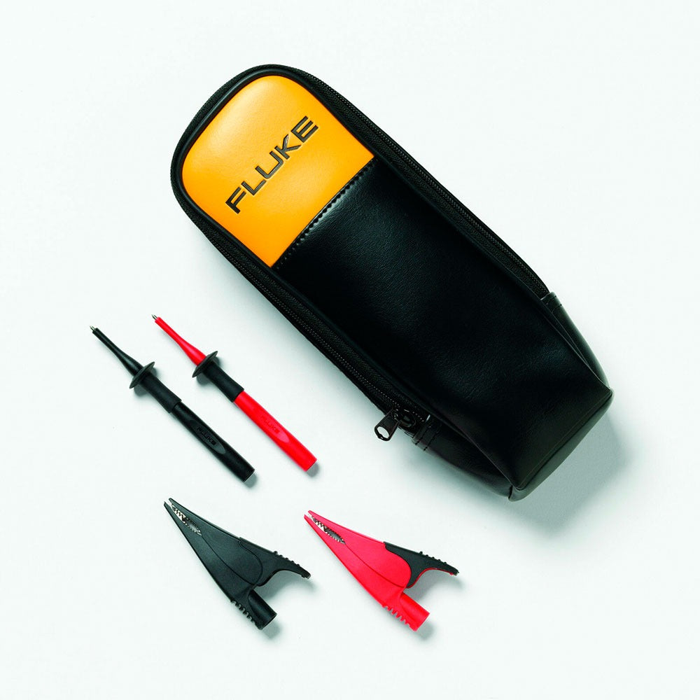 Fluke Safety Test Probe Set - 4 mm Plug-in Connector - CAT III 1000 V - Black, T5-KIT-1 (3971169)