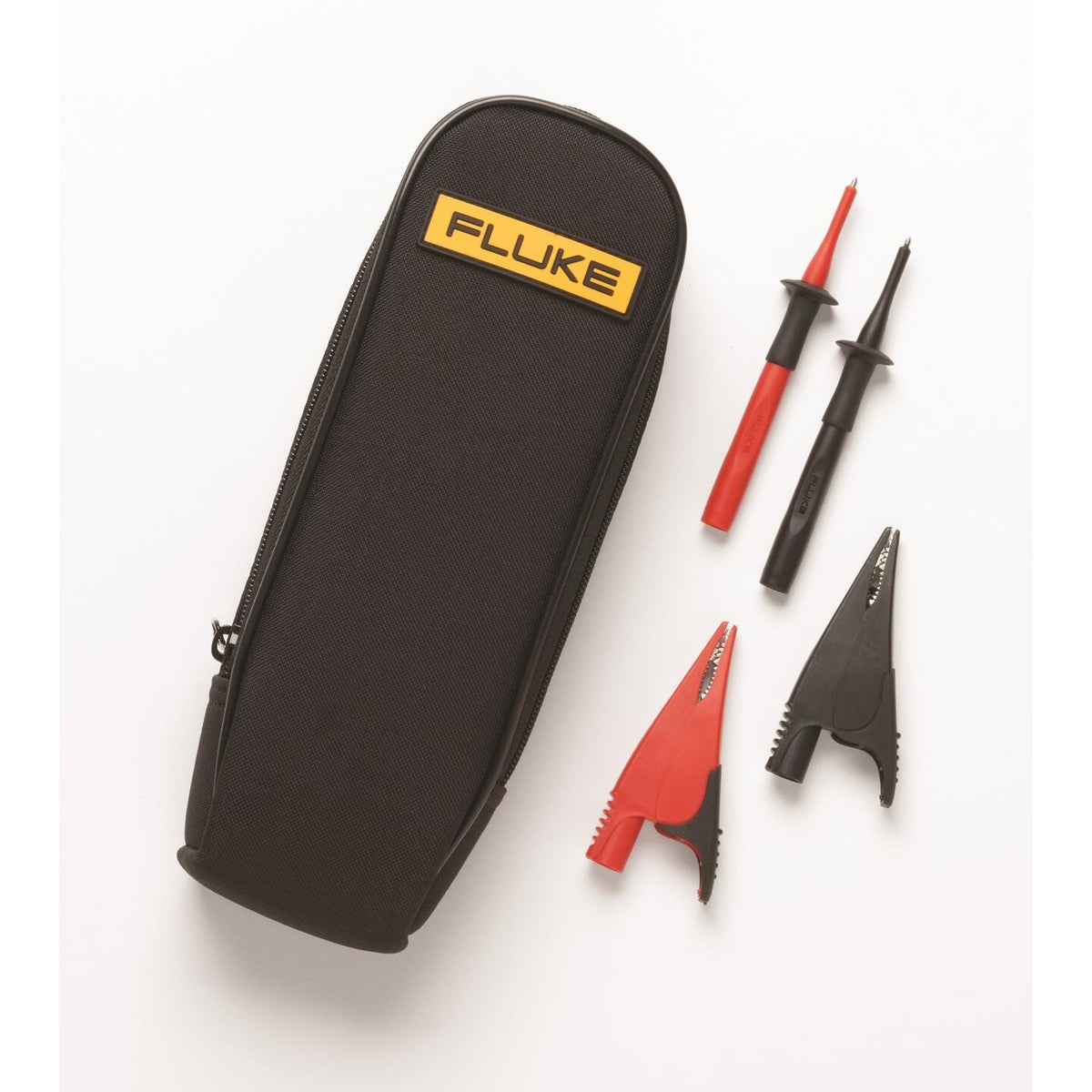 Fluke Safety Test Probe Set - 4 mm Plug-in Connector - CAT III 1000 V - Black, T5-KIT-1 (3971169)