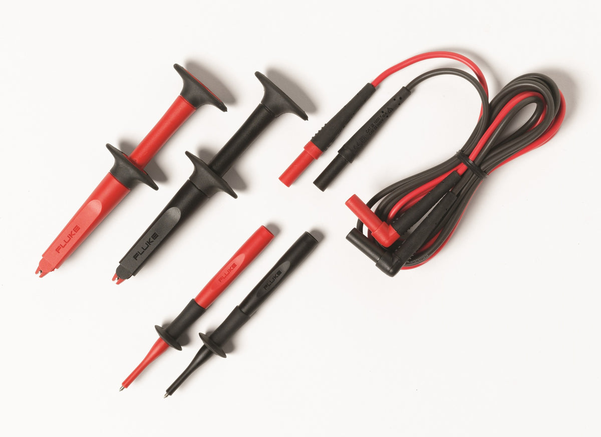 Fluke Safety Test Lead Set 4 mm Laminated Connector 1.50 m black red TL223-1 (3971184)