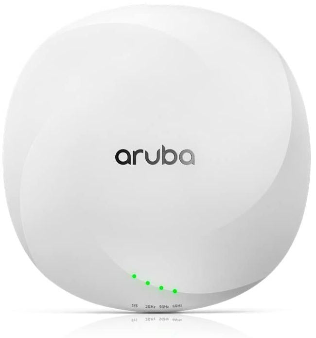 HPE Aruba AP-635 (RW) - Campus - Access Point - ZigBee, Bluetooth 5.0 - ZigBee, Bluetooth, Wi-Fi 6E - 2.4 GHz, 5 GHz, 6