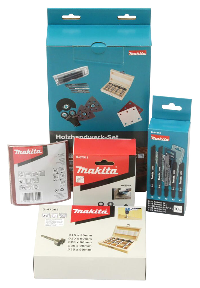 Makita Woodworking Kit 30-Piece Set P-84844