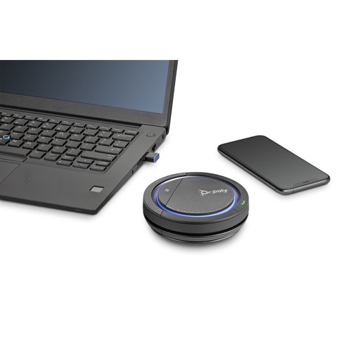 HP Poly Voyager 5200 UC USB-A Headset + BT600 Dongle TAA (7K2E1AA)