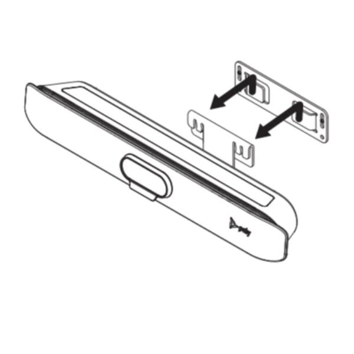 HP POLY VIDEO Poly - Mounting Kit for Video Conferencing System - for Poly Studio X30 (875L6AA)