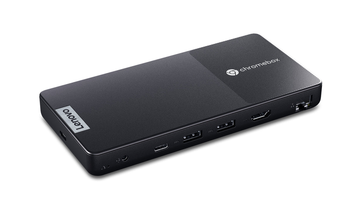 Lenovo TS/Chromebox Celeron N4500 8GB 32GB eMMc 5.1 ChromeOS 1YR CI - Komplettsystem - Celeron (83F9000BGE)