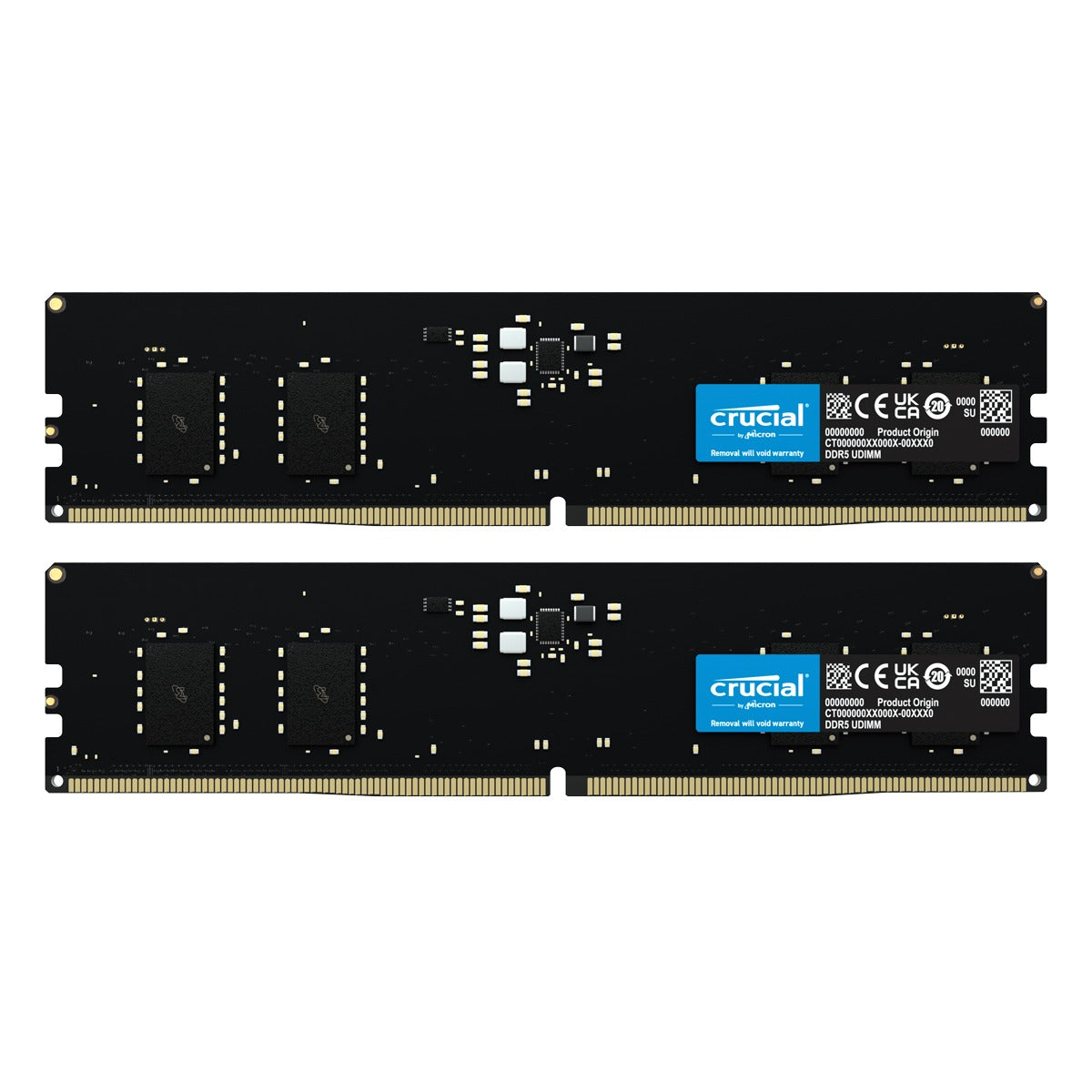 Crucial CT2K8G48C40U5 Memory Module 16GB (2x8GB) DDR5 4800MHz
