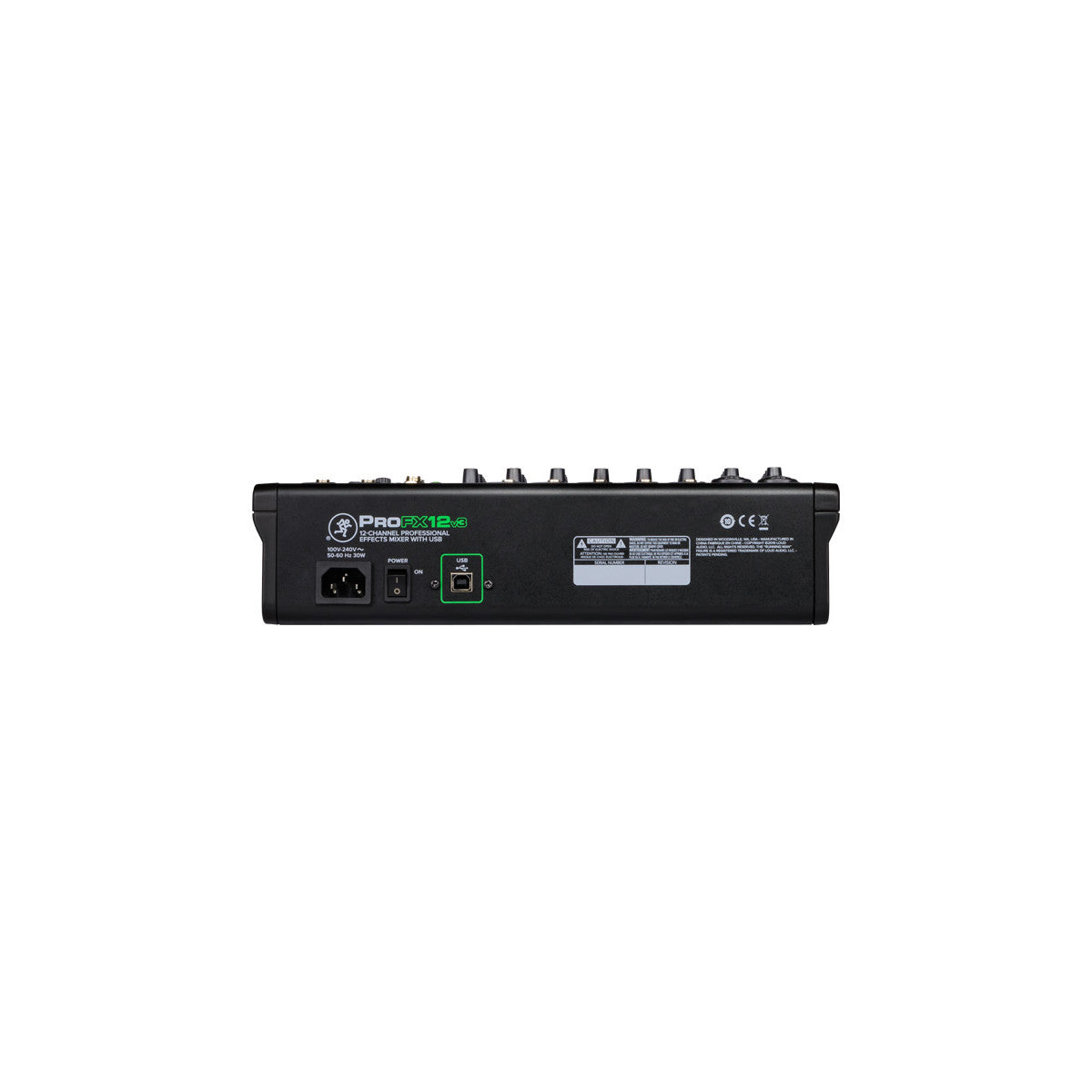 MACKIE Mixer ProFX12v3 Professional Mixing Console 5030 g 120 mm x 350 mm x 440 mm