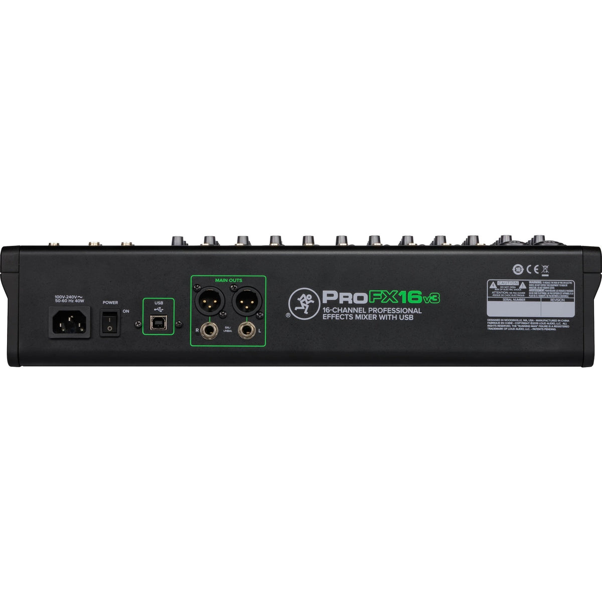 Mackie ProFX16v3 Professional Mixer with USB
