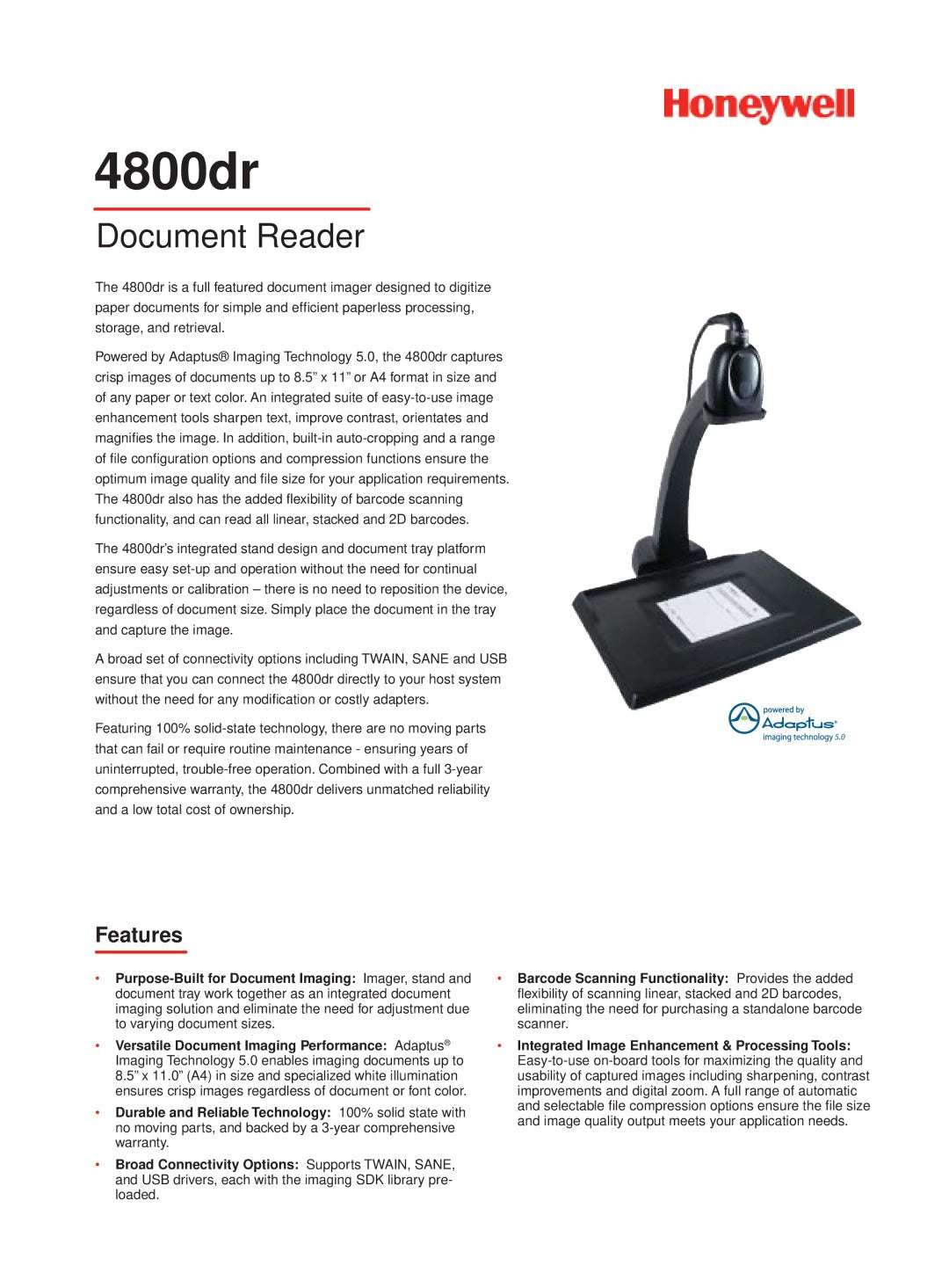Honeywell Barcode Scanner Coil and Suspension - for 4800i, 4800p, IMAGETEAM 4800dr, 5800 - TOOLBAL 4800pSF
