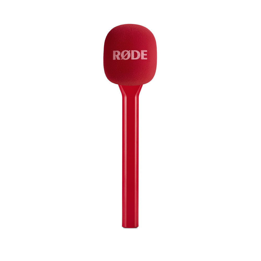 RODE Interview GO Handheld Microphone Adapter for Wireless GO - Red