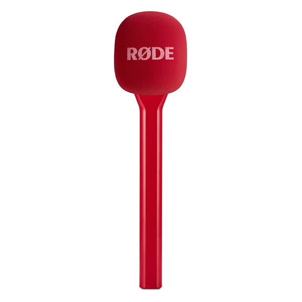 RODE Interview GO Handheld Microphone Adapter for Wireless GO - Red