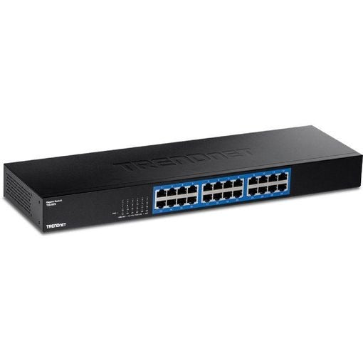 TRENDnet TEG S25 Switch, 24 x 10/100/1000, Rack Mountable