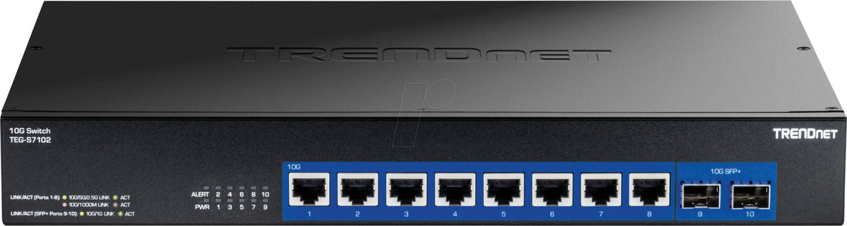 TRENDnet 10-Port 10 G Unmanaged Switch (TEG-S7102)