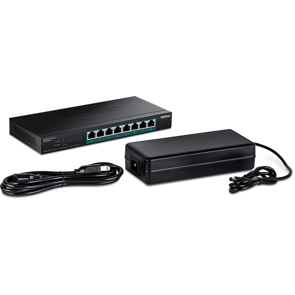 TRENDnet TPE-BG380 - 8-Port 2.5 G POE++ Switch