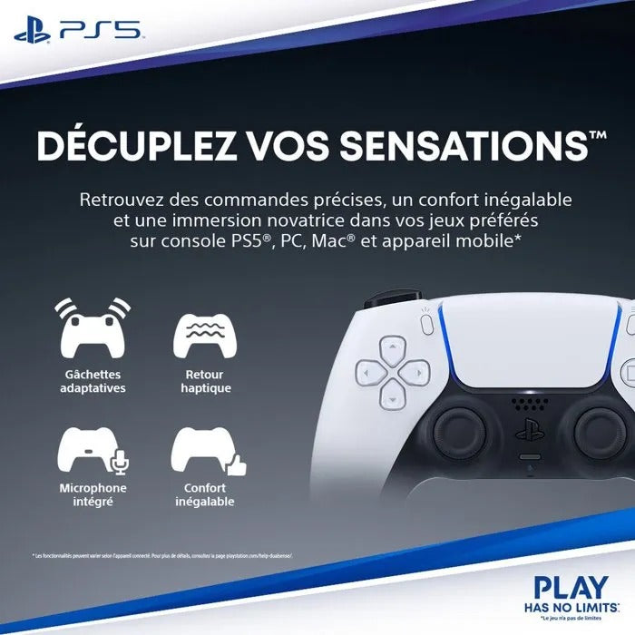 Sony DualSense v3 Pink Wireless Controller for PlayStation 5 - Gamepad with Haptic Feedback