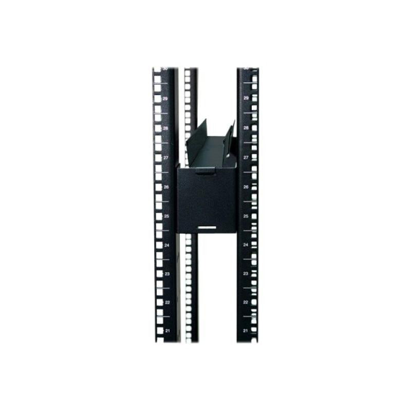 APC Rack Cable Management Strip - Side - Black - for NetShelter SX - AR8008BLK