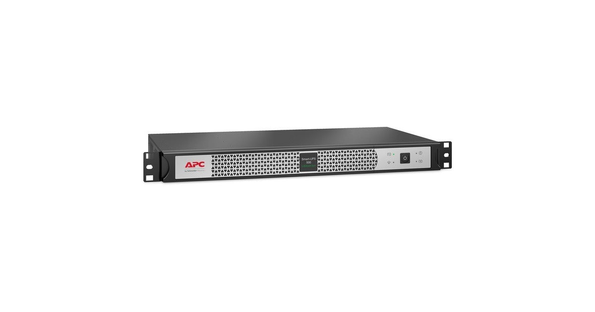 APC Smart-UPS SC SCL500RMI1UC Rack-mountable UPS 500VA 400W 230V AC Ethernet USB AR106V AR4018SPX432 AR4024SP AR4024SPX429 AR4024SPX431 AR4024SPX432