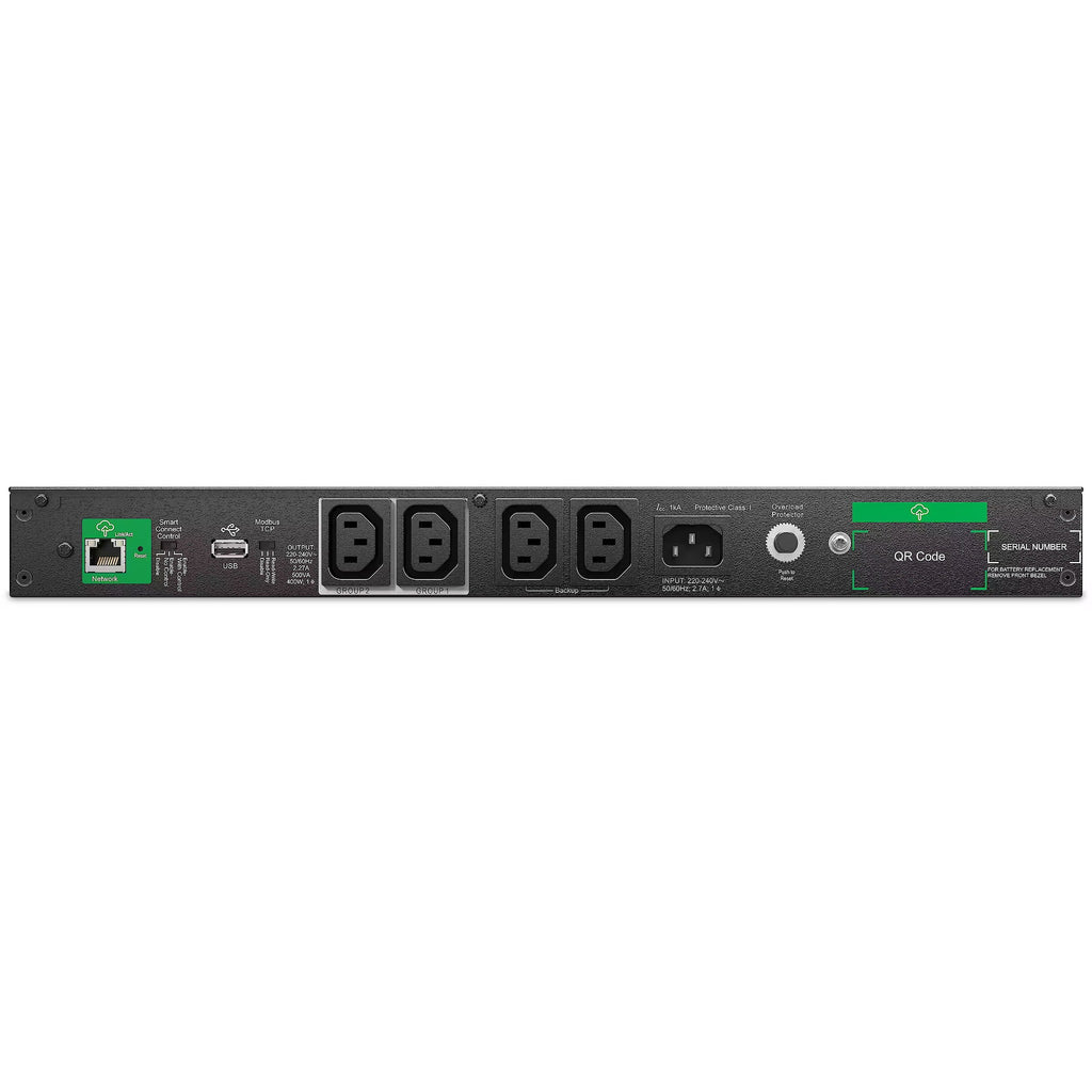 APC Smart-UPS SC SCL500RMI1UC Rack-mountable UPS 500VA 400W 230V AC Ethernet USB AR106V AR4018SPX432 AR4024SP AR4024SPX429 AR4024SPX431 AR4024SPX432