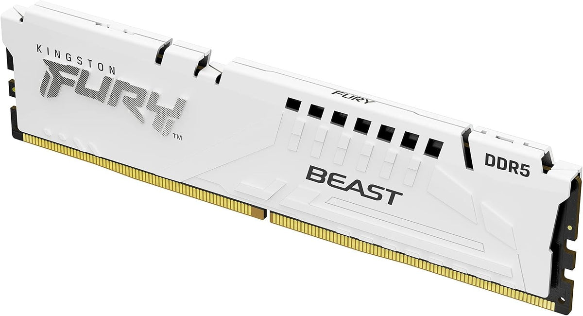 Kingston FURY Beast - DDR5 Module - 32 GB - DIMM 288-PIN - 2800 MHz - CL40 - White (KF556C40BW-32)