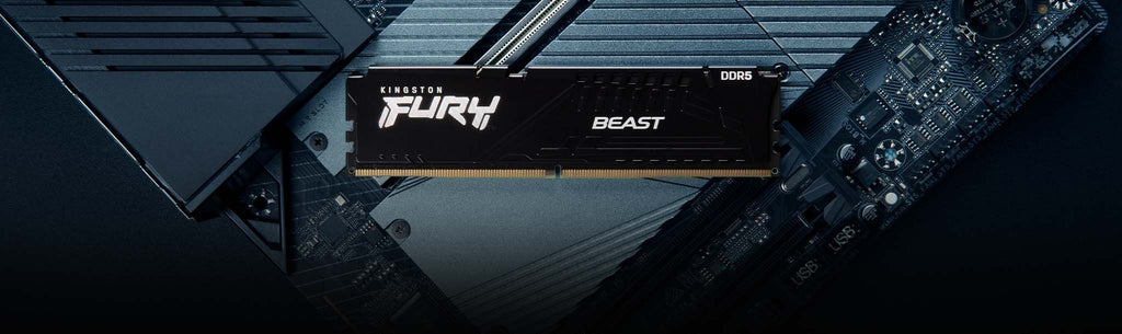 Kingston FURY Beast - DDR5 Module - 32 GB - DIMM 288-PIN - 2800 MHz - CL40 - White (KF556C40BW-32)