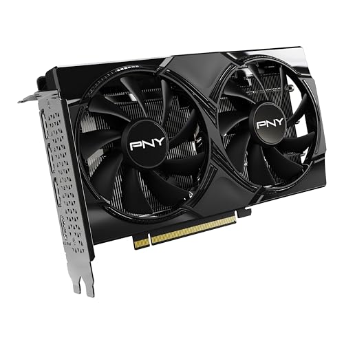 PNY NVIDIA RTX5060 VERTO 8GB Dual Fan GDDR7 HDMI 3xDP Graphics Card VCG50608DFXPB1