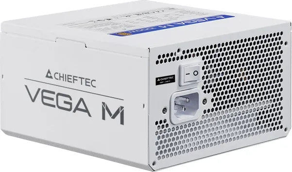 Chieftec Vega M White - 750W - 80Plus Gold (PPG-750-CW)