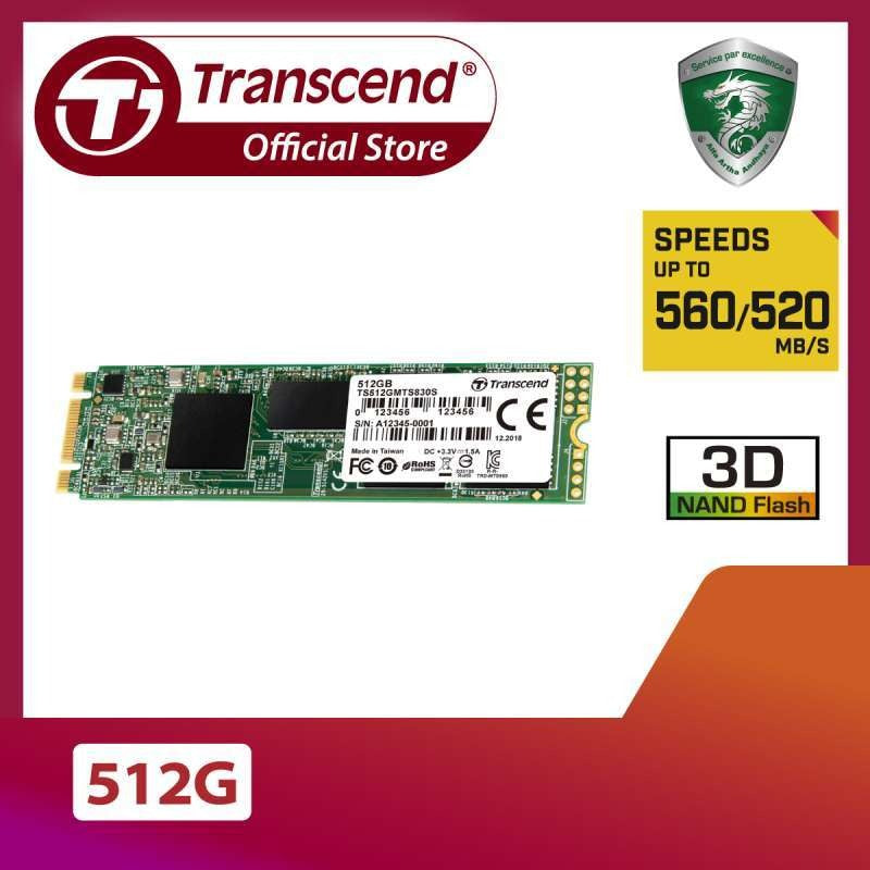 Transcend MTS830S - SSD - 256GB - M.2 2280 - SATA 6Gb/s