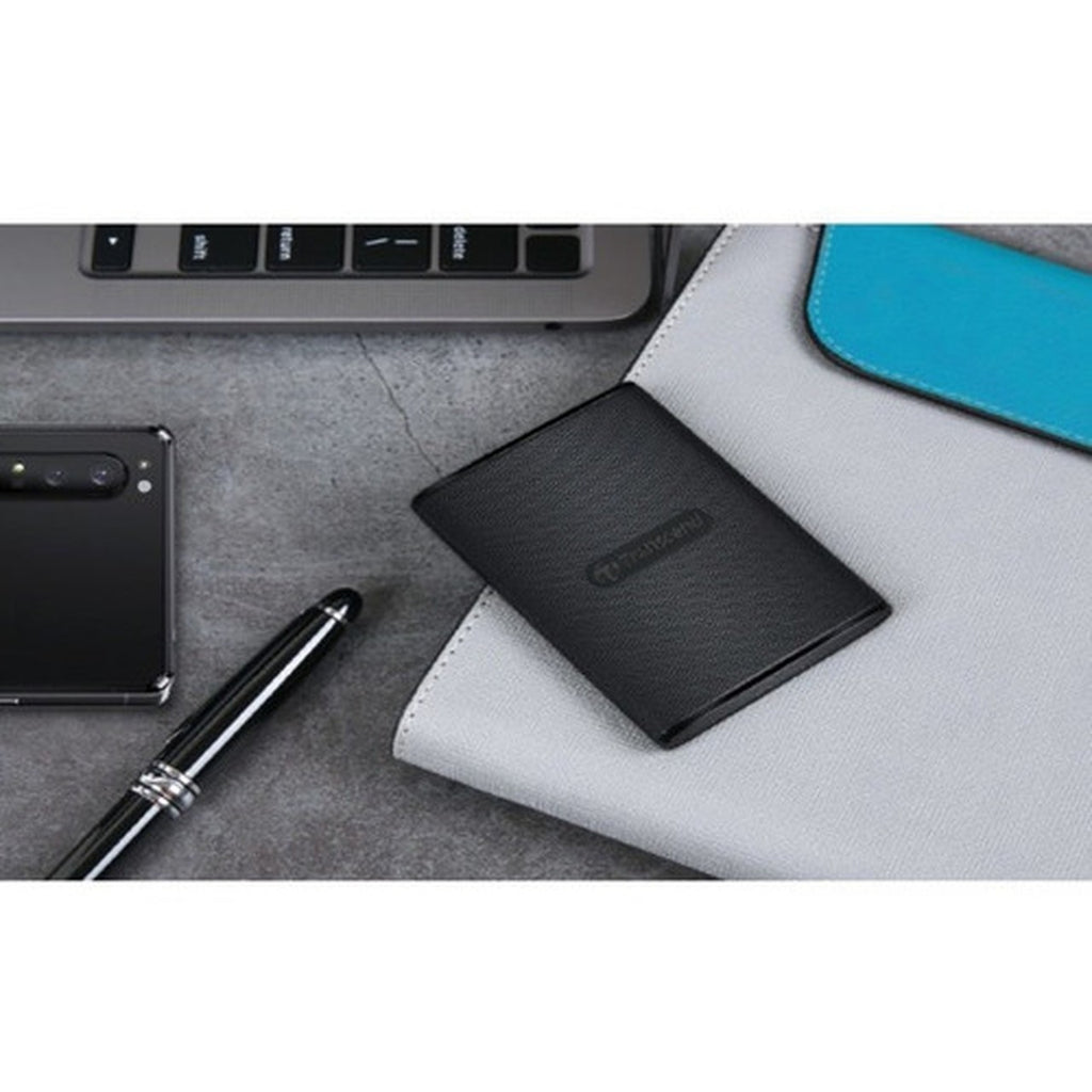 Transcend ESD270C 1TB External SSD - USB 3.1 Gen 2 (TS1TESD270C) 256-Bit-AES