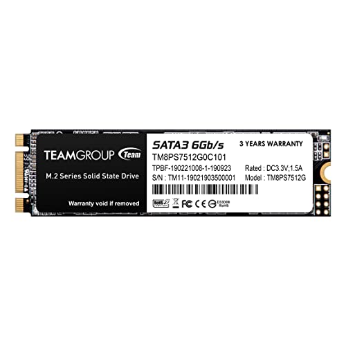 Team Group MS30 SSD 512GB M.2 2280 SATA 6Gb/s