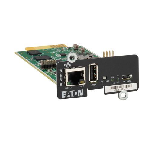 Eaton NETWORK-M3 Network Card, Built-in Ethernet 1000 Mbit/s