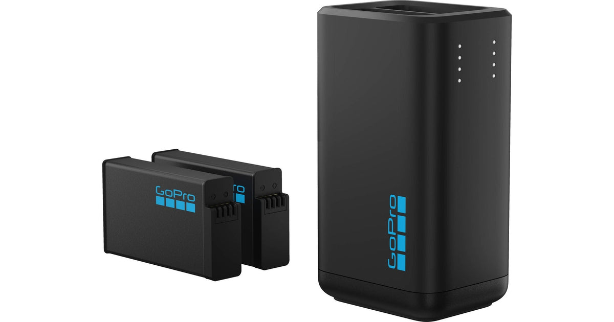 GoPro Enduro Dual Charger + Batteries for MAX2 - AMDBD-001
