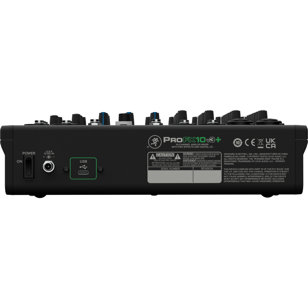 Mackie ProFX10v3+ Analog Mixer with USB and Bluetooth