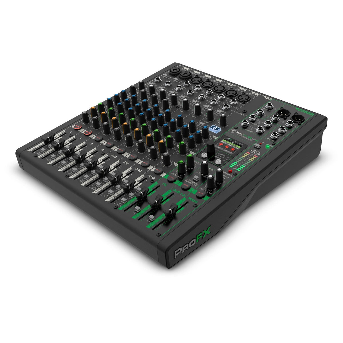 Mackie ProFX12v3+ Analog USB Mixer with 12 Channels and Bluetooth