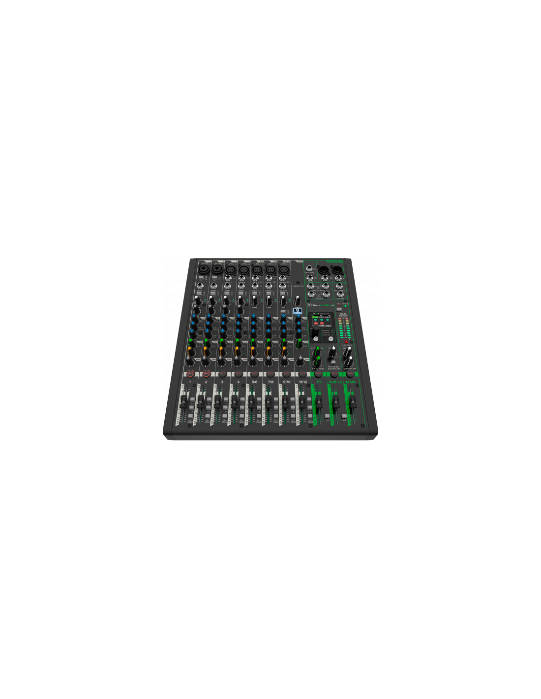 Mackie ProFX12v3+ Analog USB Mixer with 12 Channels and Bluetooth