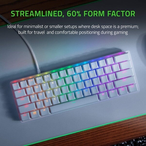 Razer Huntsman Mini Keyboard USB QWERTY US International White (RZ03-03390400-R3M1)