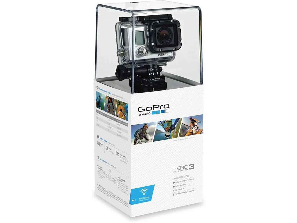 GoPro Curved + Flat Adhesive Mounts for HD HERO, HERO+ LCD, HERO3, HERO4, HERO6 Black, HERO7 Black, Silver, White