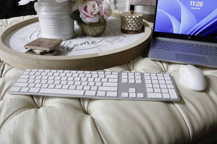 Matias Wireless Keyboard German QWERTZ Mac Silver FK416DCS-DE
