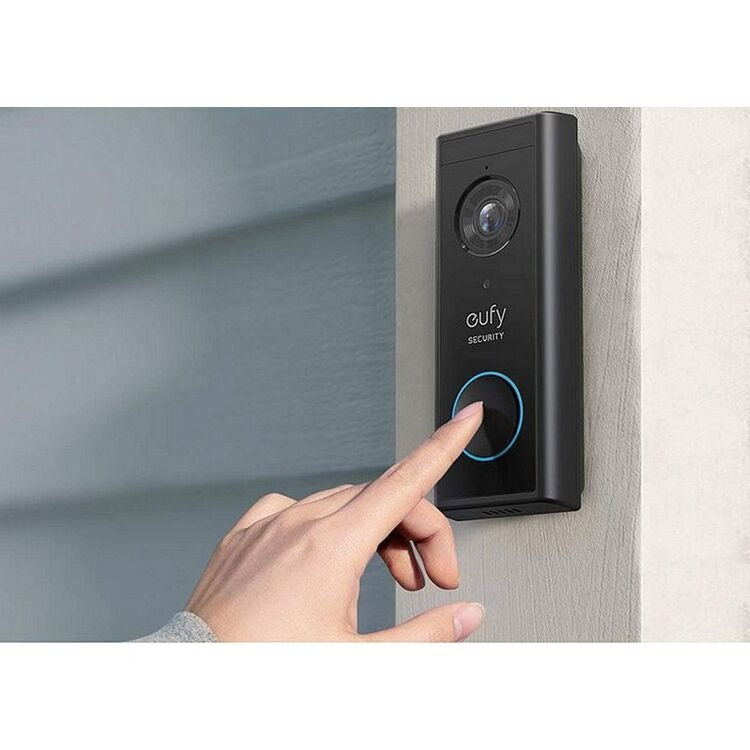 Anker Eufy Video Doorbell 2K - Wireless - Wi-Fi - 2.4 GHz - Black (T82101W1)