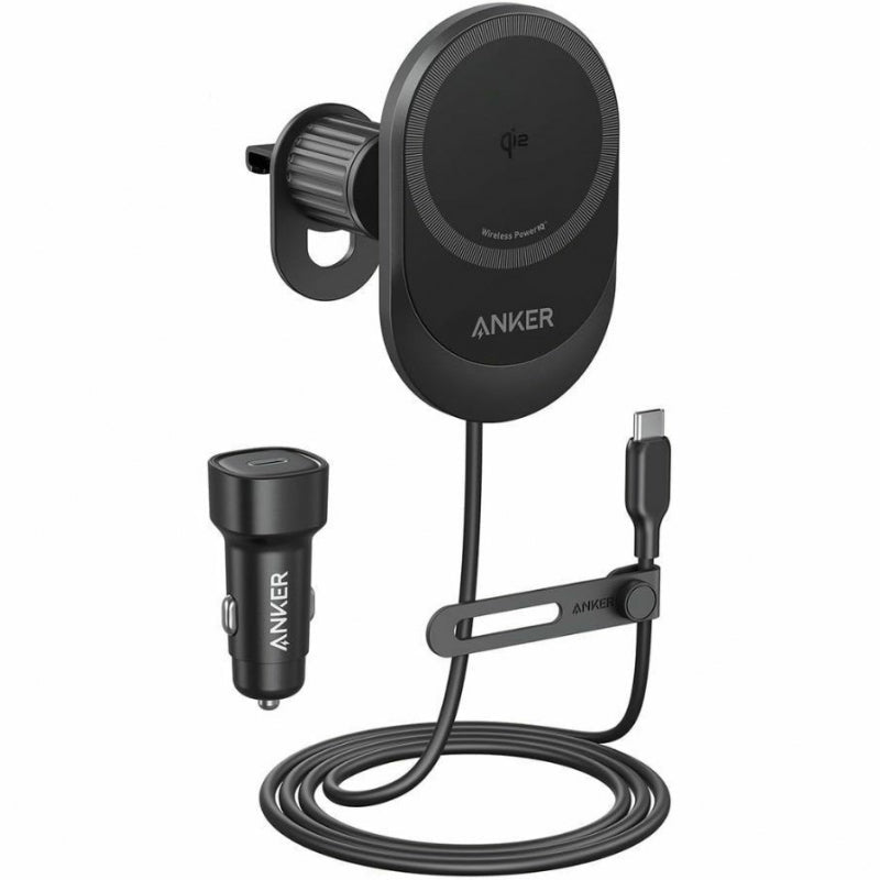 Anker Innovations MagGo Magnetic Wireless Car Charger 15W Black (B2932G11)