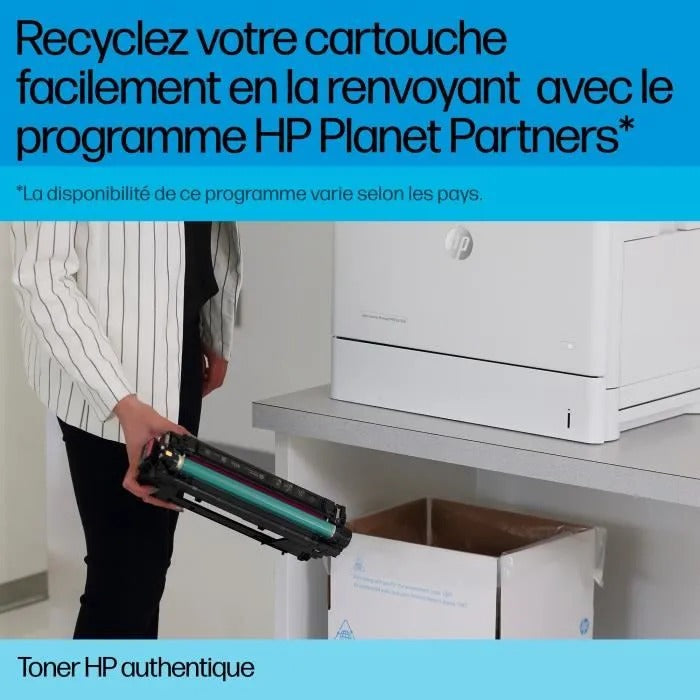 HP Toner CF402X (201X) - Yellow - 2,300 Pages (CF402X)