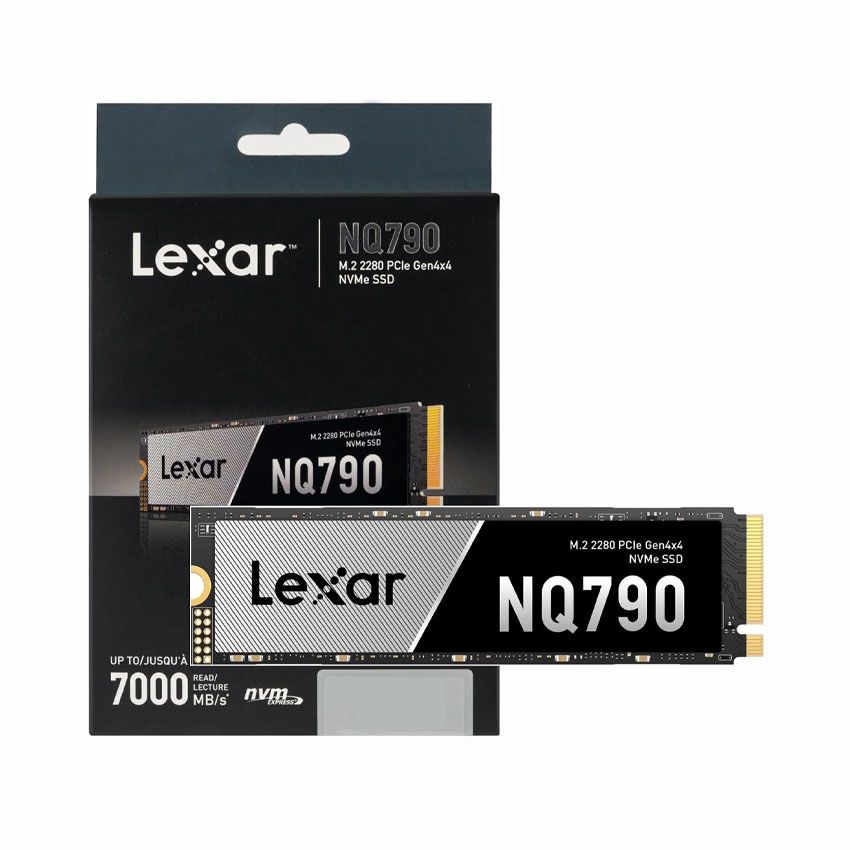 Lexar NQ790 1TB M.2 2280 PCI-E x4 Gen4 NVMe SSD, LNQ790X001T-RNNNG