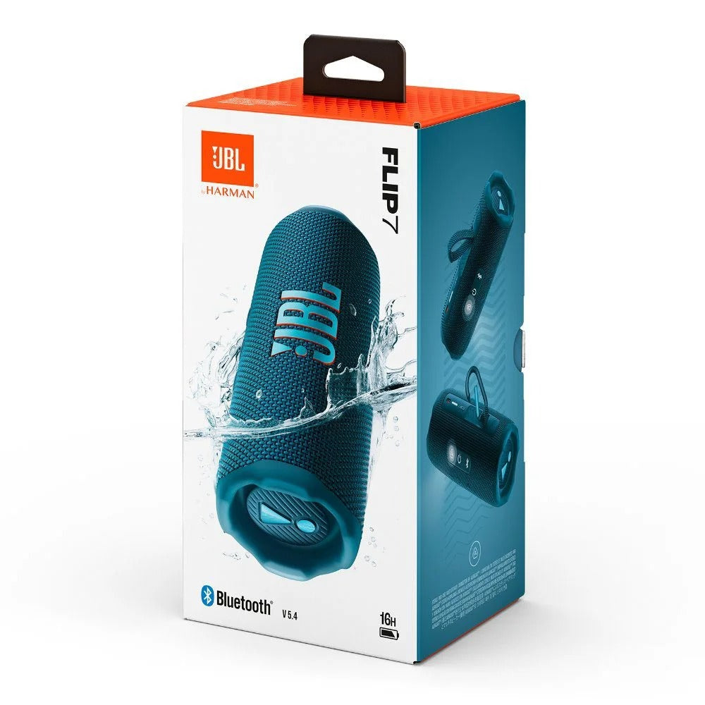 JBL Flip 7 - Portable Bluetooth Speaker - Blue - JBLFLIP7BLU