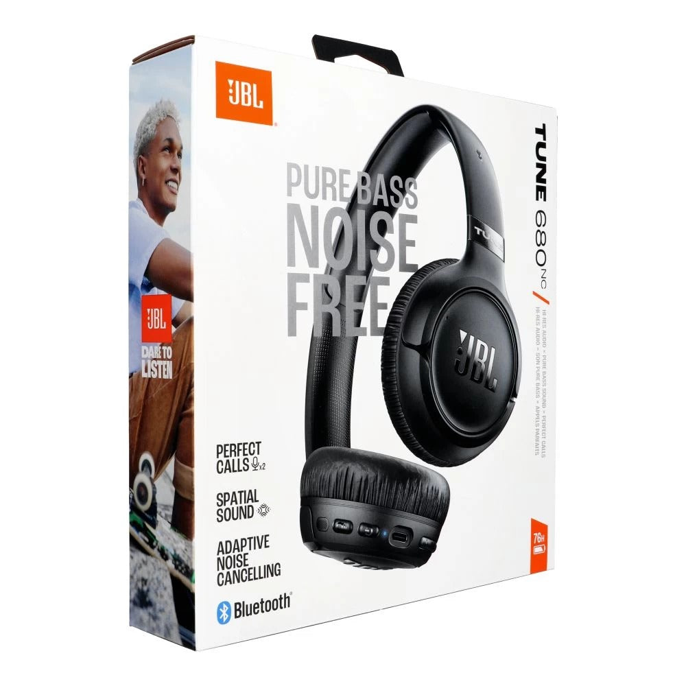 JBL Tune 680NC Headset - Black (JBLT680NCBLK)