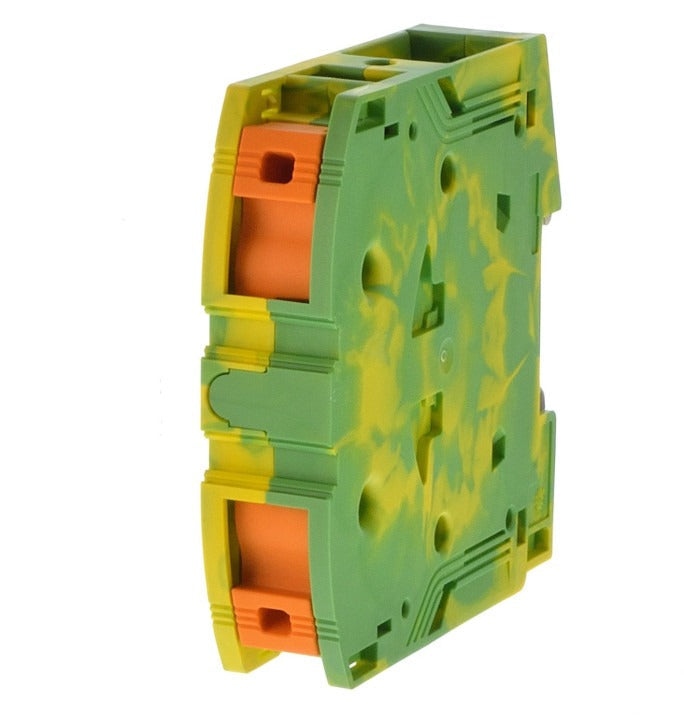 Phoenix Contact PTPOWER 95 High-Current Protective Conductor Terminal - Green-Yellow - 3260106 95-PE