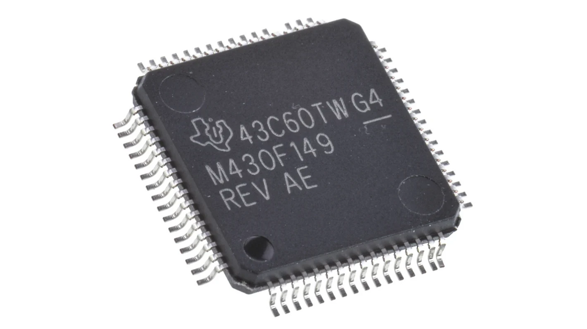 Texas Instruments Embedded Microcontroller MSP430F449IPZ LQFP-100 16-Bit 8 MHz 48 I/O