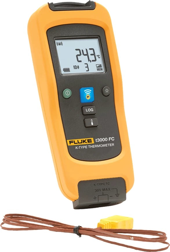 Fluke T3000 FC Wireless Multimeter - Black/Yellow (4401563)