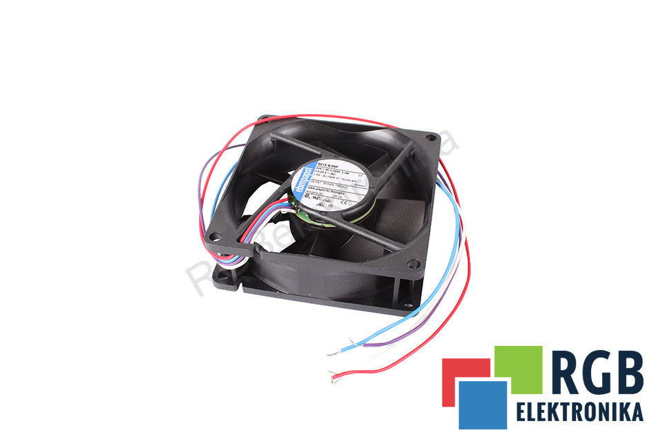 EBM Papst 8414N/2HP Axial Fan 24V 78 m³/h 80 x 80 x 25.4 mm