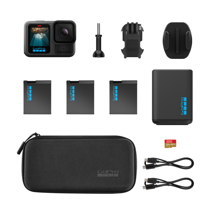 GoPro Hero 13 Extended Power Bundle - Black (CHDRB-134-RW)