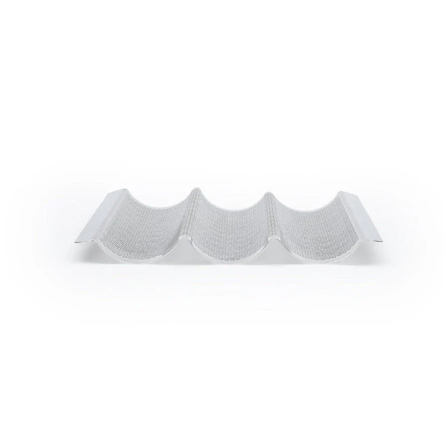 de BUYER Baking Tray for 3 Baguettes - Perforated - Inox DB3366-03